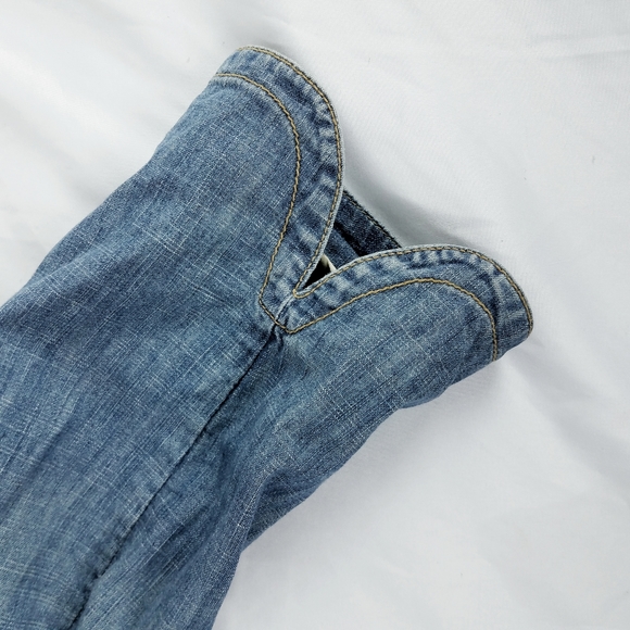 Banana Republic Denim Shirt-jac Jean Jacket sz6 - Picture 3 of 6